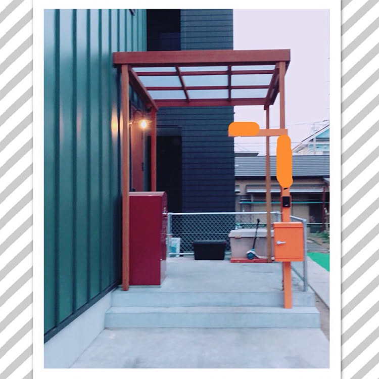 玄関/入り口/建設記録/夫のアカウント乗っ取ったった/ゼロキューブ/＋BOX&hellip;などのインテリア実例 20180402 2226