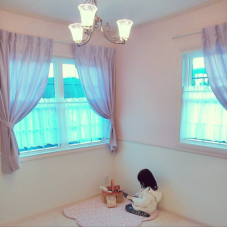 ベッド周り/女の子の部屋/子供部屋女の子/子供部屋/ヘリテージホーム&hellip;などのインテリア実例 20160926 195739