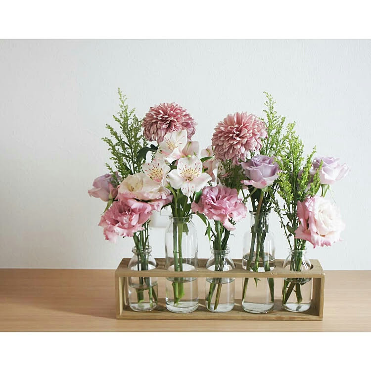 玄関/入り口/花のある暮らし/花のある生活/ボタニカル/花瓶&hellip;などのインテリア実例 20200423 205054