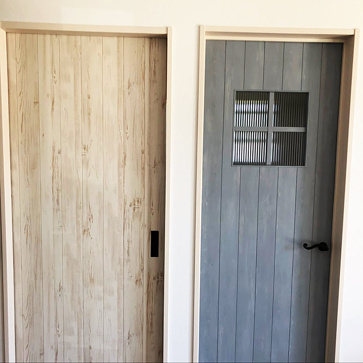 水色のドア/トラディッショナルモード/永大ドア/ドアのインテリア実例 20180819 214502 | RoomClip(ルーム