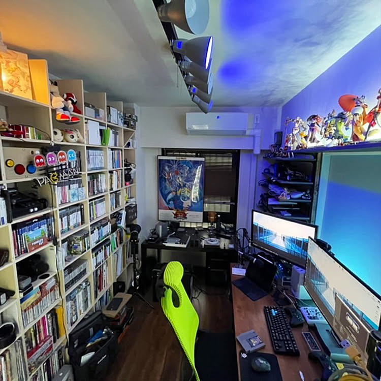 ゲーミングデスク/かなでもの/オタク部屋/ゲーム部屋/仕事部屋&hellip;などのインテリア実例 20210528 203129