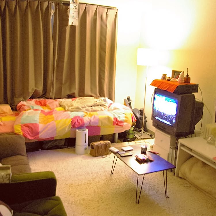 部屋全体/部屋全体/一人暮らし 女/一人暮らし 賃貸/一人暮らし&hellip;などのインテリア実例 20170117 115437