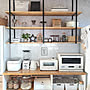 Kitchen/アイテムタグに笑った/DIY/キッチン棚DIY/ウォールシェルフ…などのインテリア実例 - 2018-10-19 09:28:22 | RoomClip(ルームクリップ) 女性で、OtherのKitchen/アイテムタグに笑った/DIY/キッチン棚DIY/ウォールシェルフ…などについてのインテリア実例を紹介。