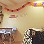 Lounge/ラウンドビーチタオル/ハロウィンガーランド/ダイソー/子供と暮らす…などのインテリア実例 - 2016-10-05 17:35:19 | RoomClip(ルームクリップ) 女性で、4LDKのLounge/ラウンドビーチタオル/ハロウィンガーランド/ダイソー/子供と暮らす…などについてのインテリア実例を紹介。