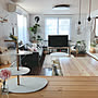 Lounge/花のある暮らし/IKEAカタログ2019/緑のある暮らし/テレビ台DIY…などのインテリア実例 - 2019-02-12 09:05:36 | RoomClip(ルームクリップ) 女性で、OtherのLounge/花のある暮らし/IKEAカタログ2019/緑のある暮らし/テレビ台DIY…などについてのインテリア実例を紹介。