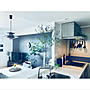 Kitchen/キッチン収納/マンション/中古マンション/夫婦二人暮らし/グレー好き♡…などのインテリア実例 - 2018-07-10 22:50:36 | RoomClip(ルームクリップ) 女性で、3LDKのKitchen/キッチン収納/マンション/中古マンション/夫婦二人暮らし/グレー好き♡…などについてのインテリア実例を紹介。