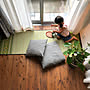 Lounge/縁側のつもり/両親用の玄関/イケヒコ・モニター/モニター当選…などのインテリア実例 - 2018-07-29 15:30:32 | RoomClip(ルームクリップ) 女性で、4LDKのLounge/縁側のつもり/両親用の玄関/イケヒコ・モニター/モニター当選…などについてのインテリア実例を紹介。