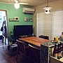 モザイクタイルのキッチンカウンター/モザイクタイル/モザイクタイル DIY/デニムクッションカバー…などのインテリア実例 - 2016-02-10 10:55:33 | RoomClip(ルームクリップ) 女性で、4LDKのモザイクタイルのキッチンカウンター/モザイクタイル/モザイクタイル DIY/デニムクッションカバー…などについてのインテリア実例を紹介。