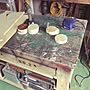 ビンテージ風/アンティーク/楽しんでます/作業場所/ハンドメイド家具/ハンドメイド…などのインテリア実例 - 2016-10-05 21:31:15 | RoomClip(ルームクリップ) 男性で、のビンテージ風/アンティーク/楽しんでます/作業場所/ハンドメイド家具/ハンドメイド…などについてのインテリア実例を紹介。