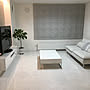 Lounge/十人十家/DAIKEN/ハピアフロア ディペスコホワイト/大理石調フローリング…などのインテリア実例 - 2018-12-02 23:57:23 | RoomClip(ルームクリップ) 女性で、4LDKのLounge/十人十家/DAIKEN/ハピアフロア ディペスコホワイト/大理石調フローリング…などについてのインテリア実例を紹介。