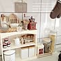 Kitchen/スパイスラック/メニュープレート /カフェコーナー/マンション ナチュラル…などのインテリア実例 - 2015-08-03 17:30:29 | RoomClip(ルームクリップ) 女性で、3LDKのKitchen/スパイスラック/メニュープレート /カフェコーナー/マンション ナチュラル…などについてのインテリア実例を紹介。