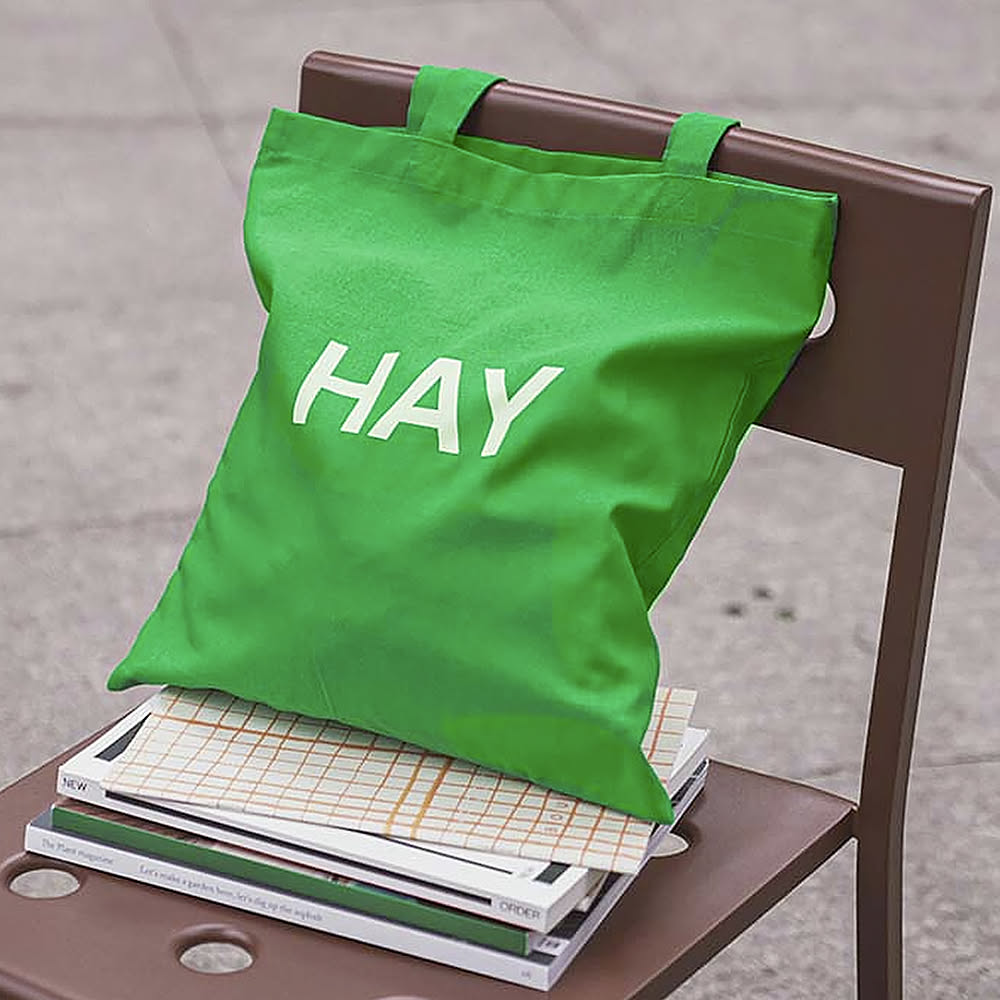 HAY GREEN TOTE BAG