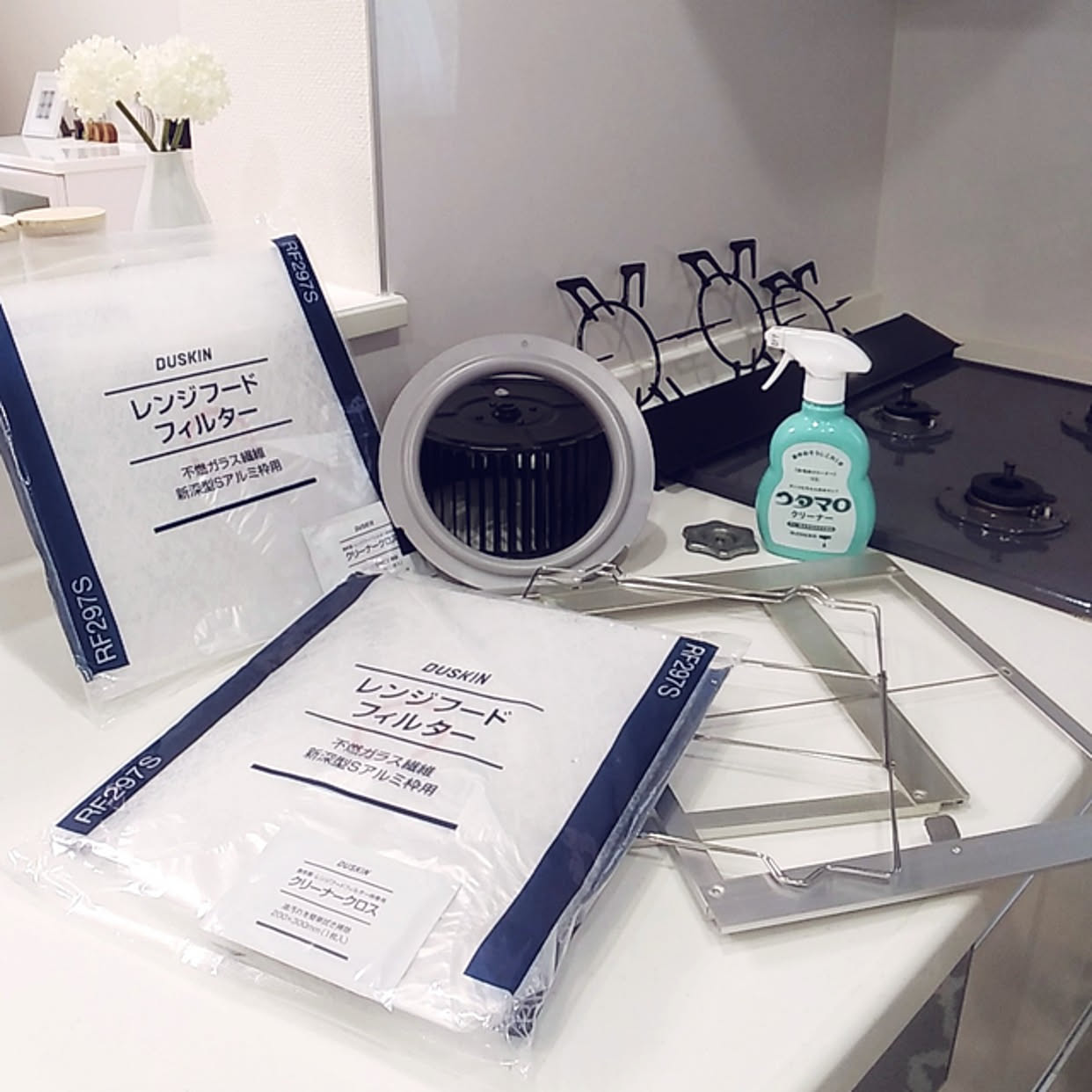 ☆未使用保管品☆DUSKIN レンジフードフィルター RF297M 12枚 送無 ☆未使用保管品☆DUSKIN レンジフードフィルター RF297M 12枚 送無
