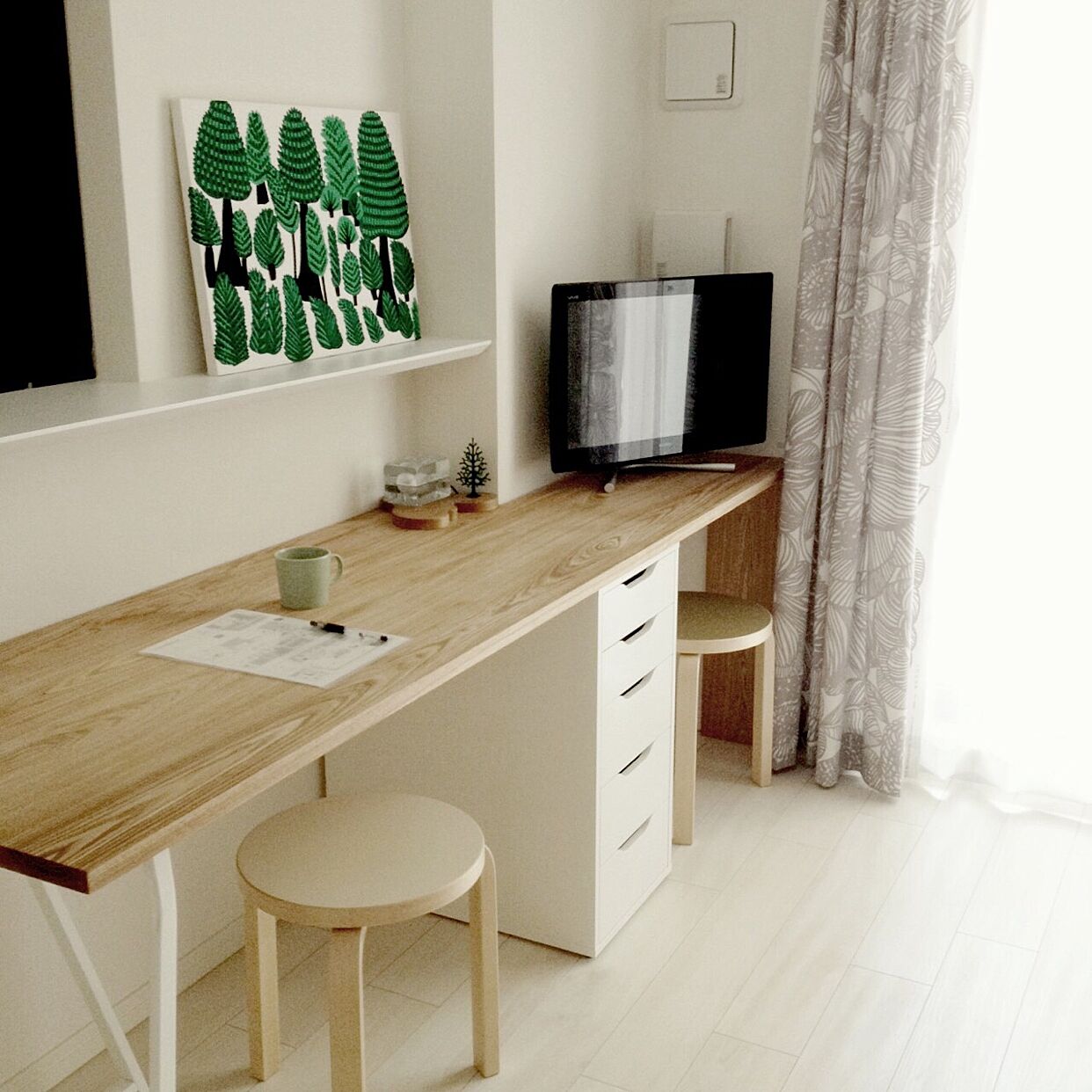 コンパクトなスペースでできる 一人暮らしのお部屋でdiy Roomclip Mag 暮らしとインテリアのwebマガジン