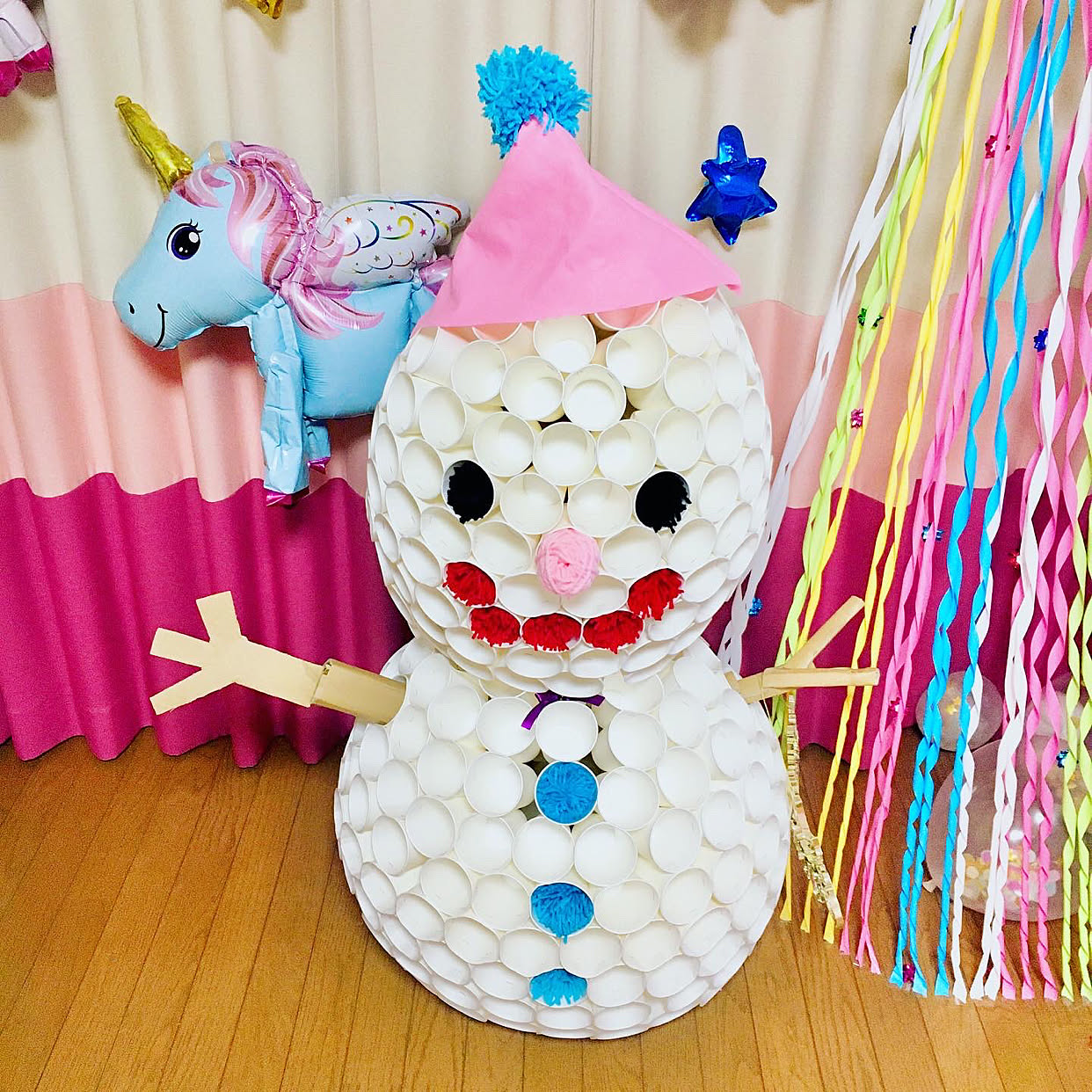 毛糸ポンポン作品29選！クリスマスの作品など
