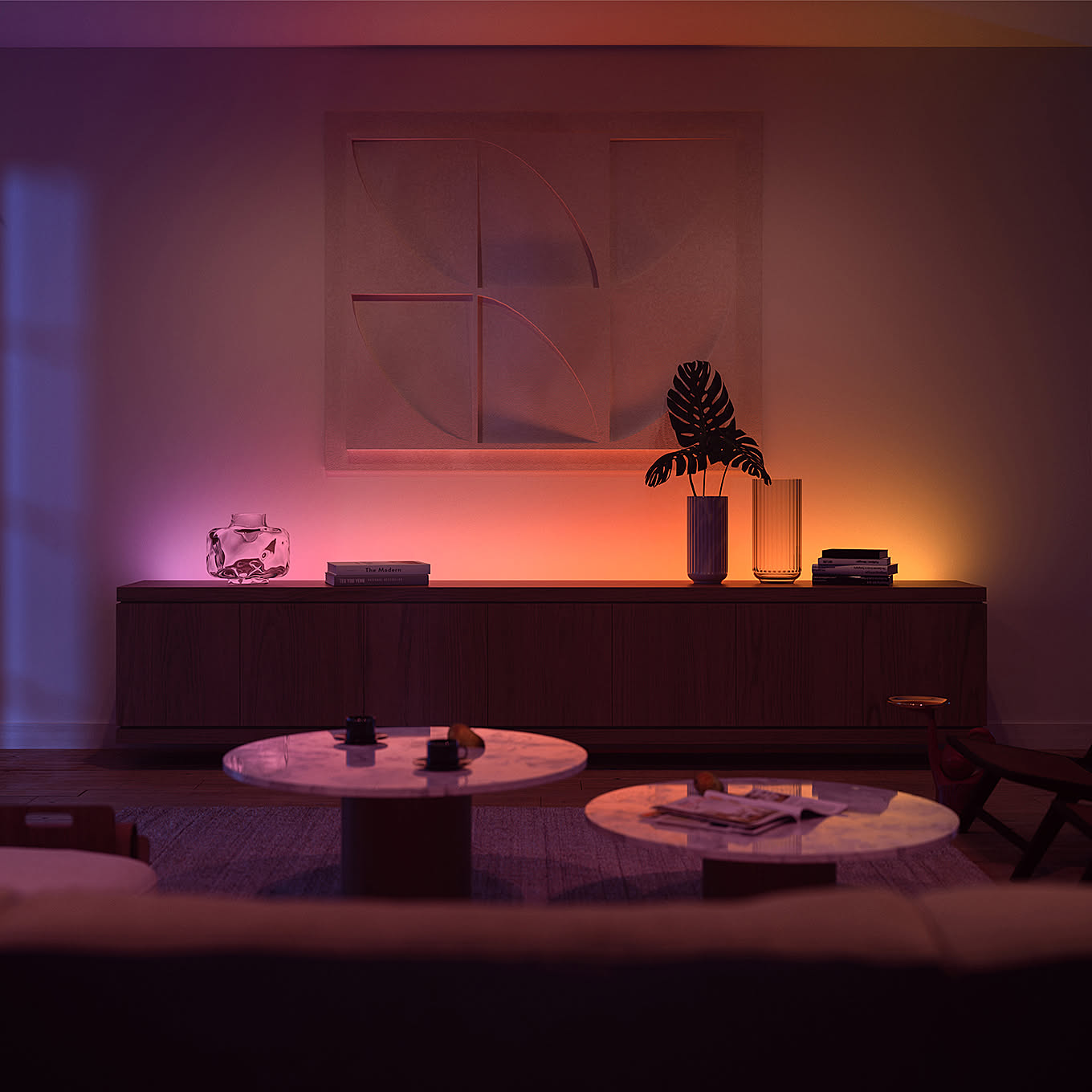 Philips Hue グラデーション ライトリボン ベースキット2m