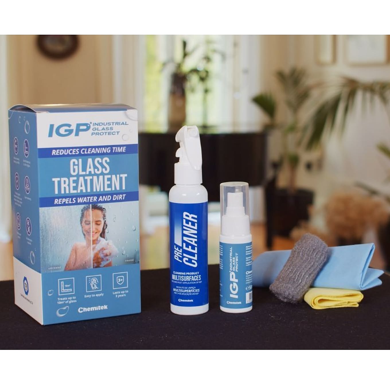 【無料モニター】塗るだけで防水・防汚加工ができるガラスクリーナー「IGPKIT ガラスコーティング」のモニター3名様大募集！