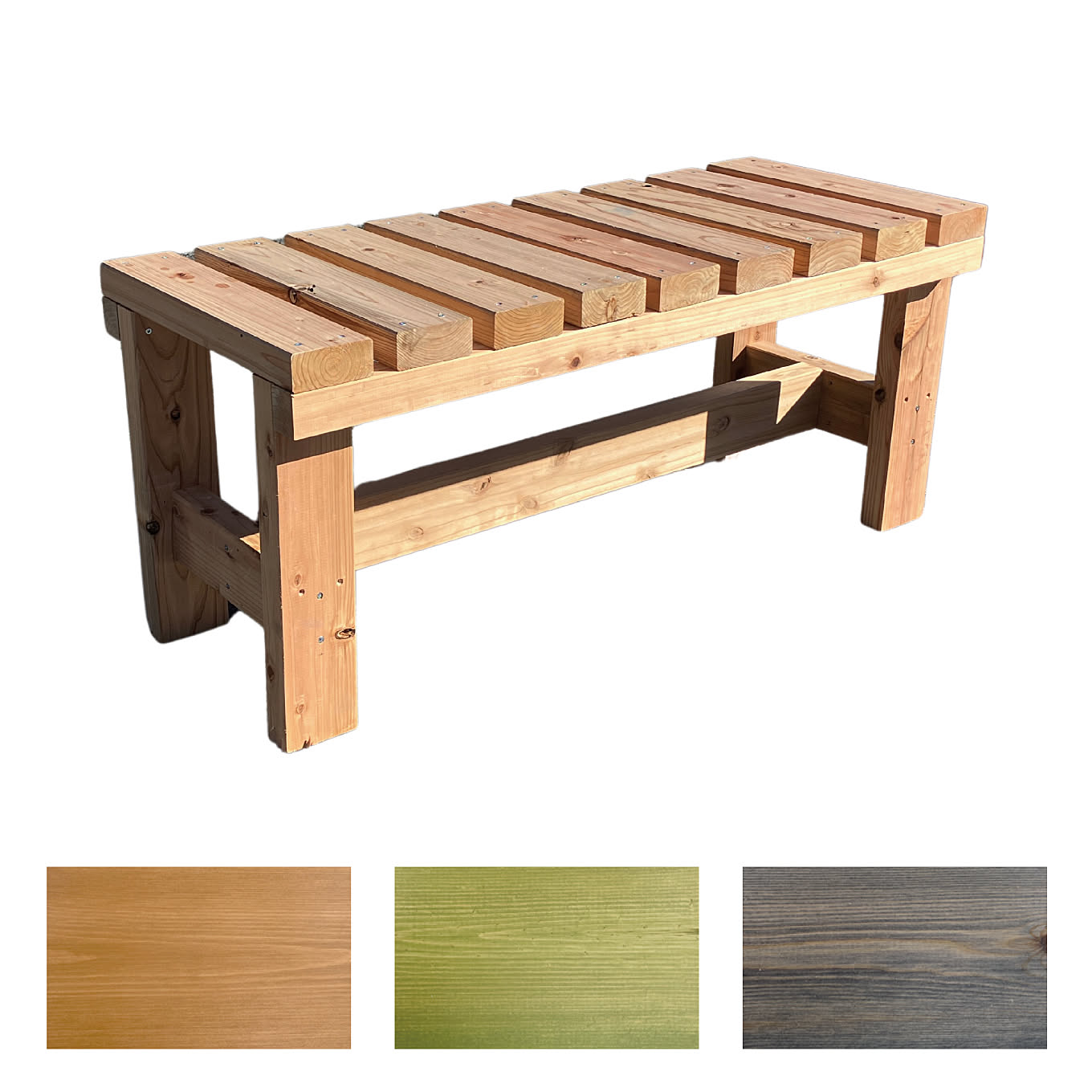 【無料モニター】暮らしに木のぬくもりを。 お庭の休憩や荷物置きにぴったりな「A-Cedar Garden bench ガーデンベンチ」を3名様にプレゼント！