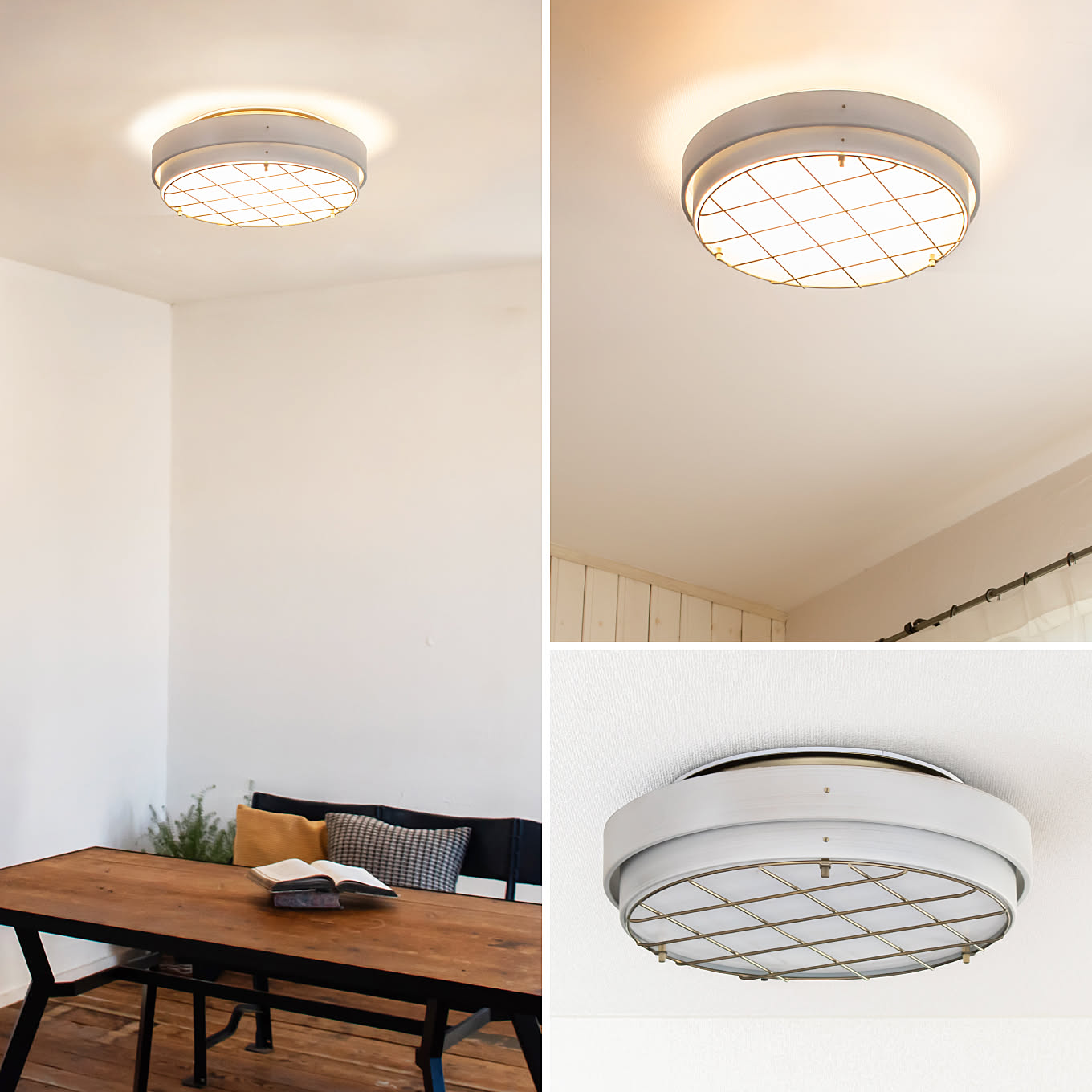 【無料モニター】アイアンの質感が際立つヴィンテージ照明。「RAUTA(ラウタ)LEDシーリングライト」を2名様にプレゼント！