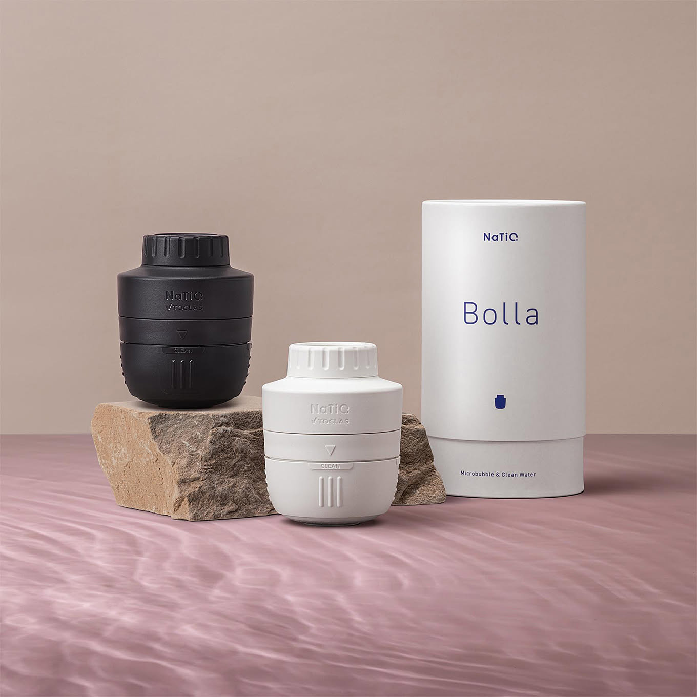 蛇口直結型浄水器「NaTiO Bolla」