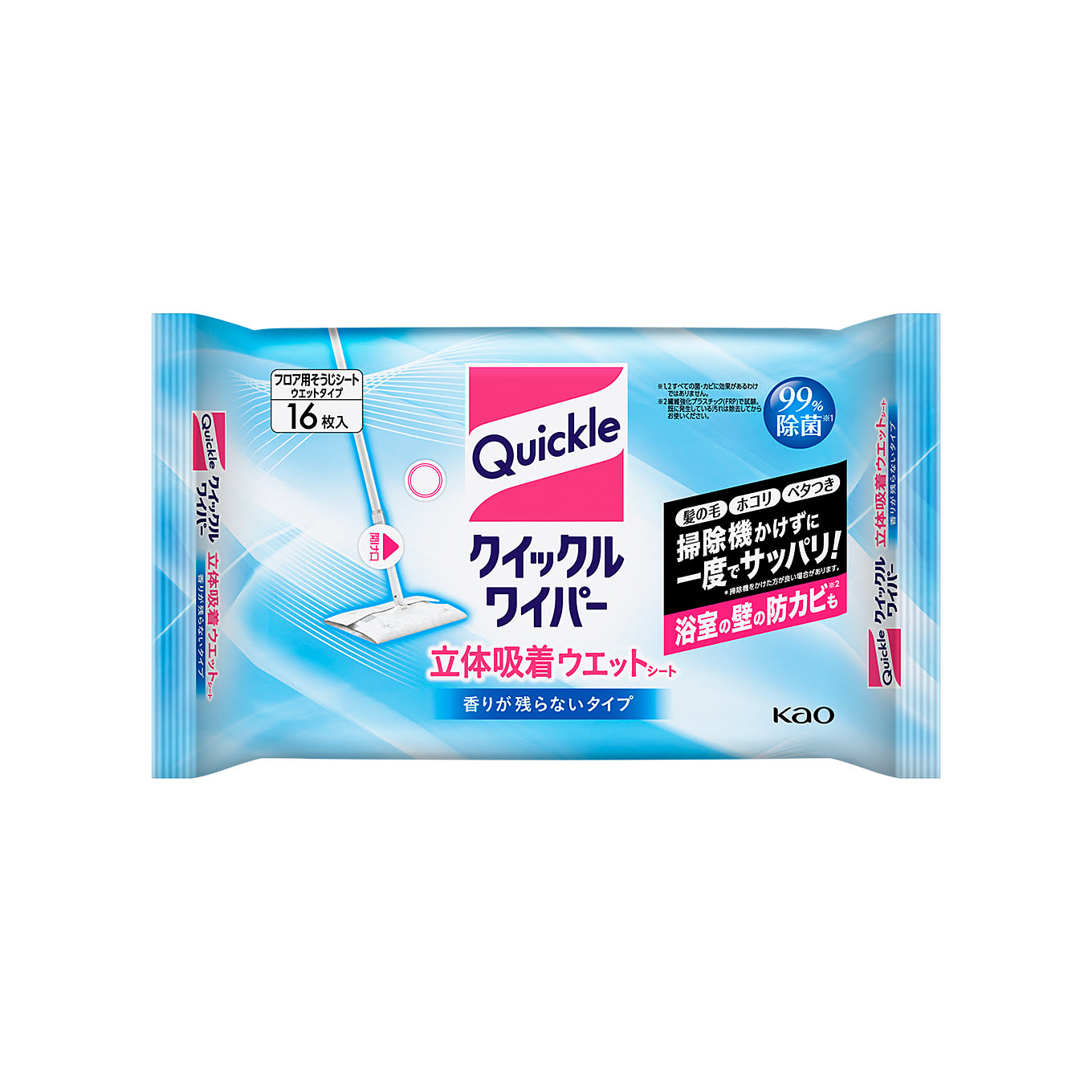 クイックルワイパー立体吸着ウエットシート