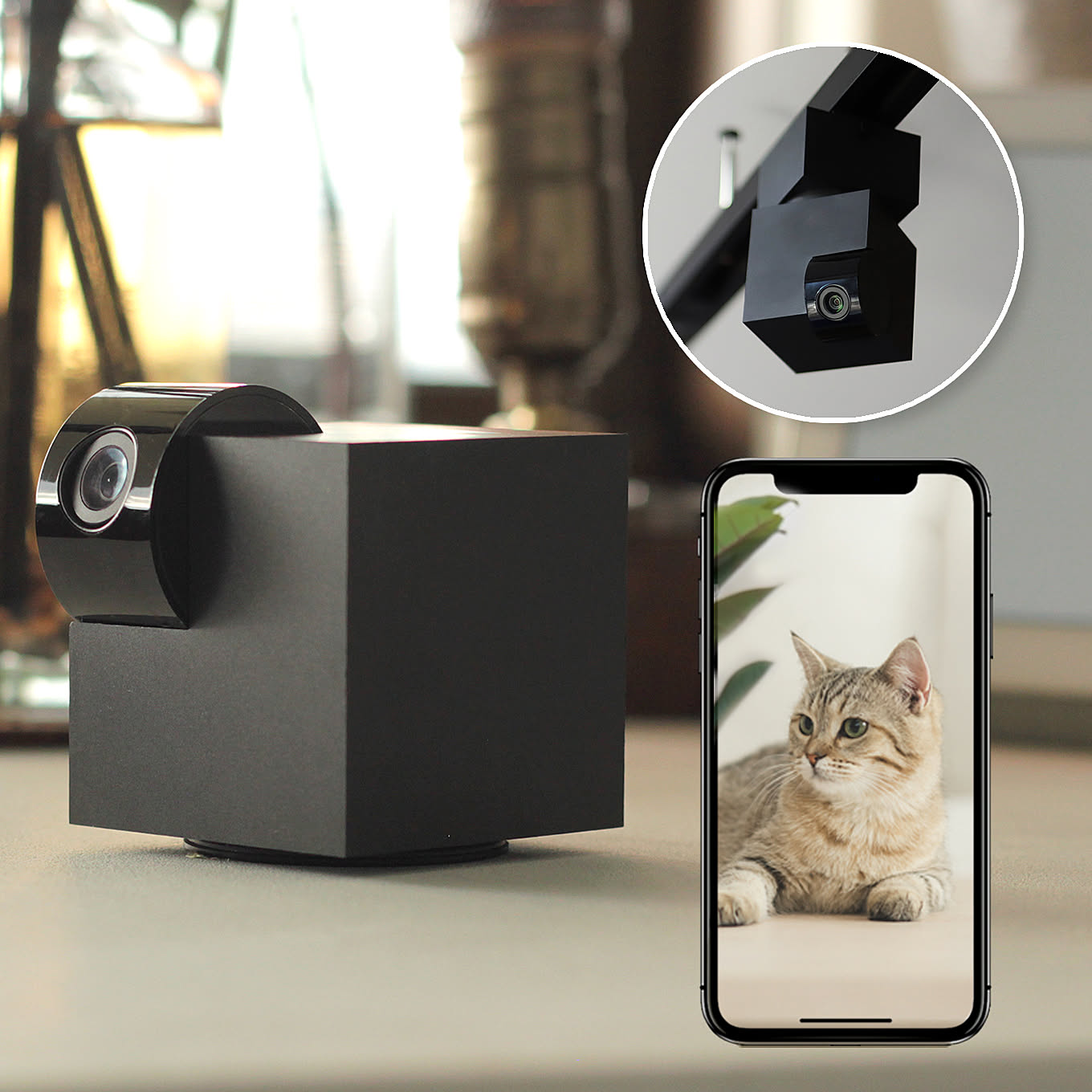 エジソンスマート 見守りカメラ CUBE