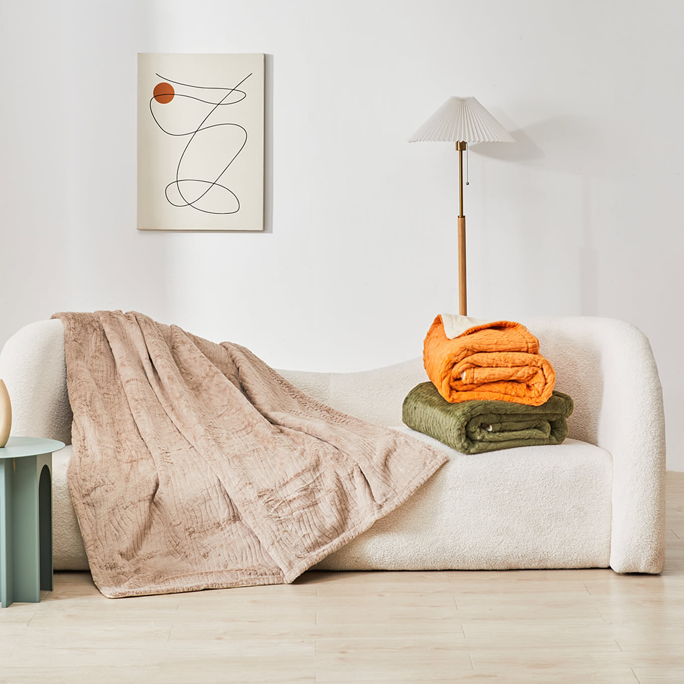 COZY ファンヒーター・Naps 電気毛布セット