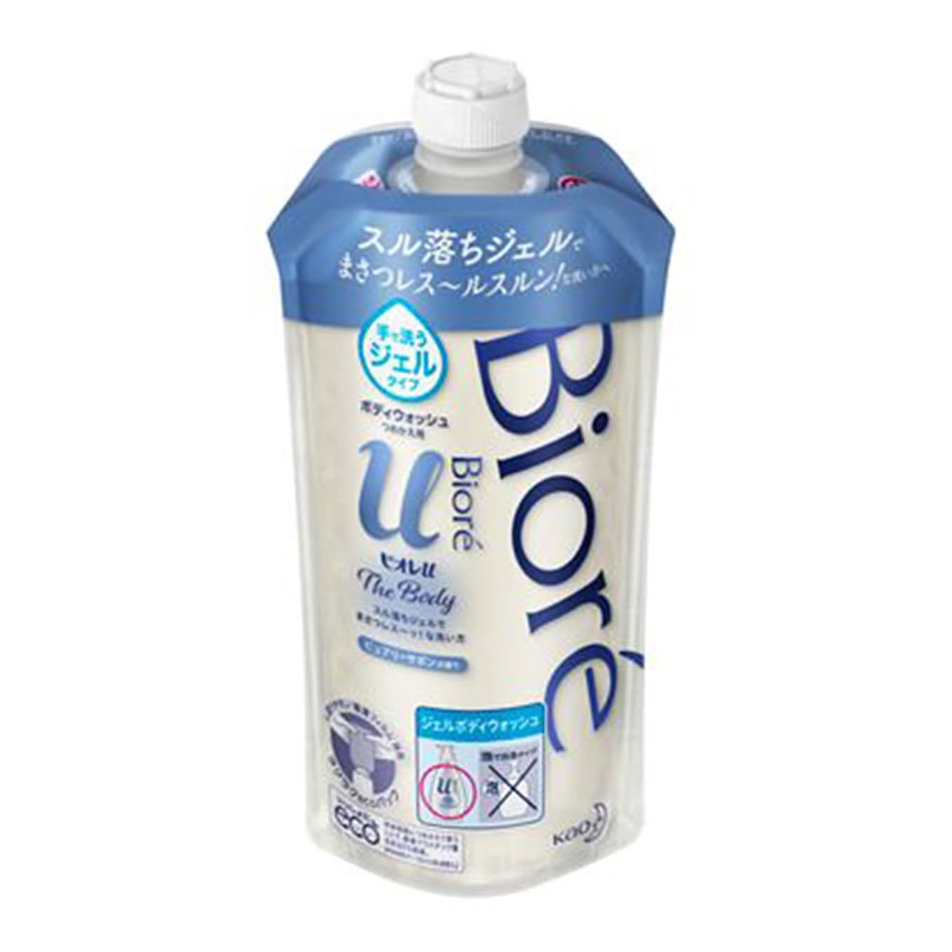 花王 ビオレu ザ ボディ ジェルタイプ ピュアリーサボンの香り つめかえ用 340ml