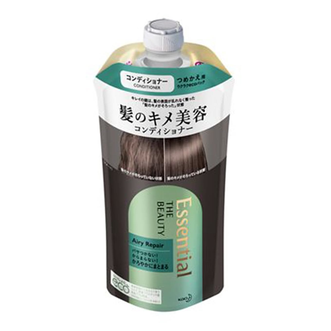 花王 エッセンシャル ザビューティ 髪のキメ美容コンディショナー エアリーリペア つめかえ用 340ml