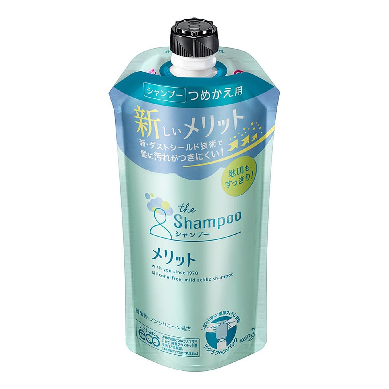 花王　メリット　シャンプー　詰替　３４０ｍｌ