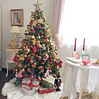 大きなツリーでクリスマスムードを盛り上げる♡カラフル＆煌びやかな実例集