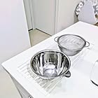 【高コスパアイテム】細かい網で米も麺もこぼさない！家事問屋 横口ボウルザルセット by w+さん