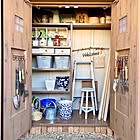 分かりやすいから必要なものがすぐ取り出せる！物置収納をスッキリさせるアイデア集