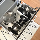 キッチンのタイプ別に使える！フライパン収納のアイデア