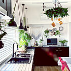「穏やかな透明感が心地よい、黒と白で魅せるキッチン」 by kino102321さん
