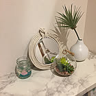 「結ぶ巻く留めるだけ◎マリンテイストロープミラー」 by minteaさん