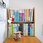 「ブックエンドが大変身！文庫本にぴったりのミニシェルフ」 by 38さん