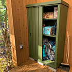 せっかくの収納スペースをムダにしないで♪屋外の物置活用アイデア術