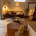 木や自然素材の心地よさに包まれる♪ナチュラルインテリアのお部屋