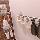 使いやすく清潔に♪掃除も楽になるシャンプーの置き方アイデア