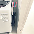 デッドスペースをかしこく大活用！洗濯機横の収納実例10選