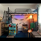 ベッド下を有効活用して限られたスペースも広々と♪ニトリのロフトベッドで叶える快適なお部屋作り