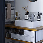 清潔感のある空間にぴったり♪気分まで整う無印良品の洗面所アイテム