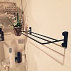 ひと手間かけて生活感をカバー♪身近な素材で作れる、タオル掛けのDIYアイデア集