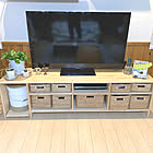3つのテイスト別にご紹介します☆わが家のテレビ台DIY作品