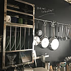 きりっとかっこよく！男前インテリアでカフェ風キッチン