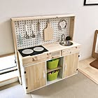 愛情が伝わる☆手軽に作れるおままごとキッチンのDIYアイデア