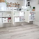 「ほどよく隠す」がインテリアに役立つ♪半透明のアイテムがあるお部屋