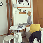 「22m2。物を厳選。欲張らないからうまくいくワンルームデザイン」 by i-kanaさん