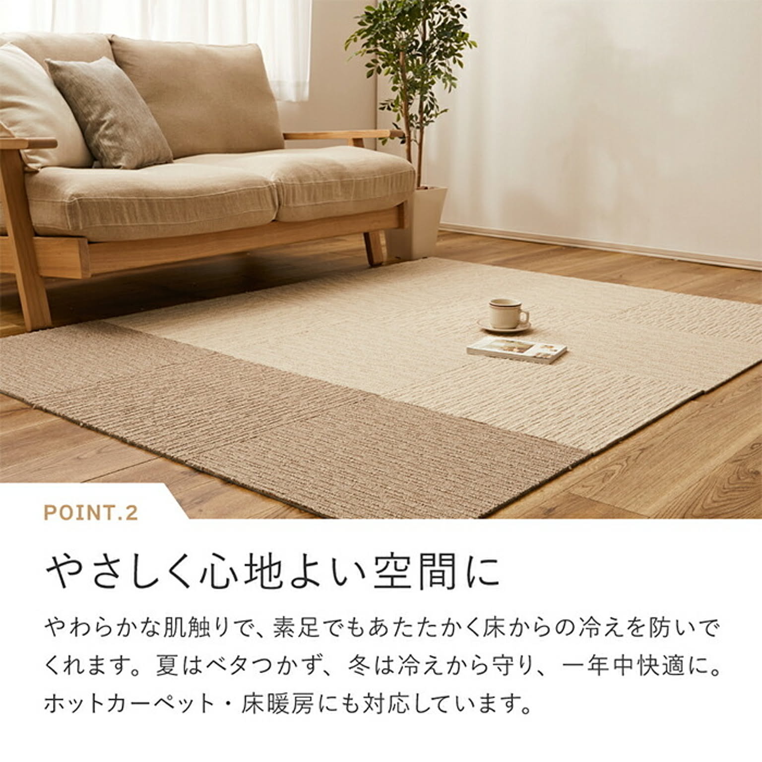 ござ・い草ラグ